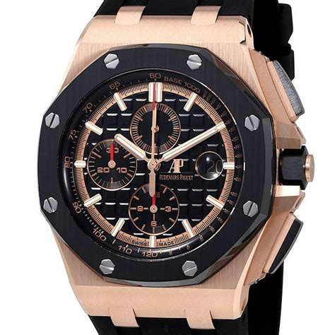 audemars piguet royal oak offshore rose gold chronograph|royal oak offshore retail price.